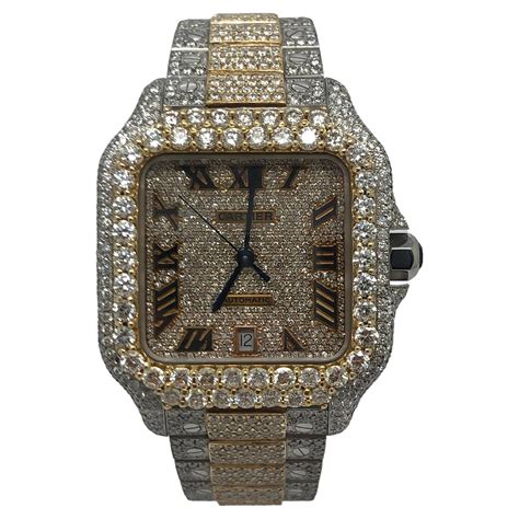 iced out versace watch|cartier iced out watches.